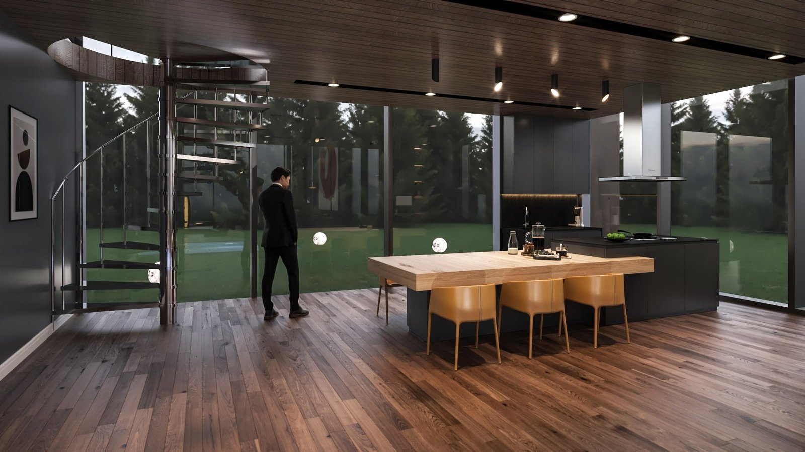 Alpine House Interior
