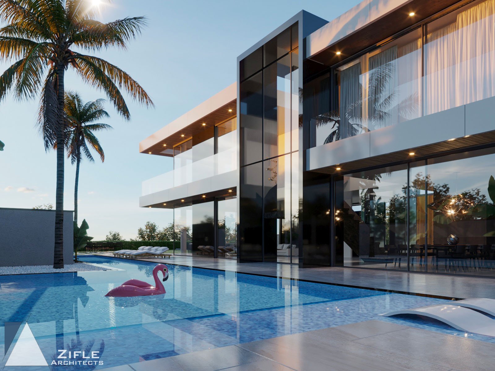 Transparent Living Villa