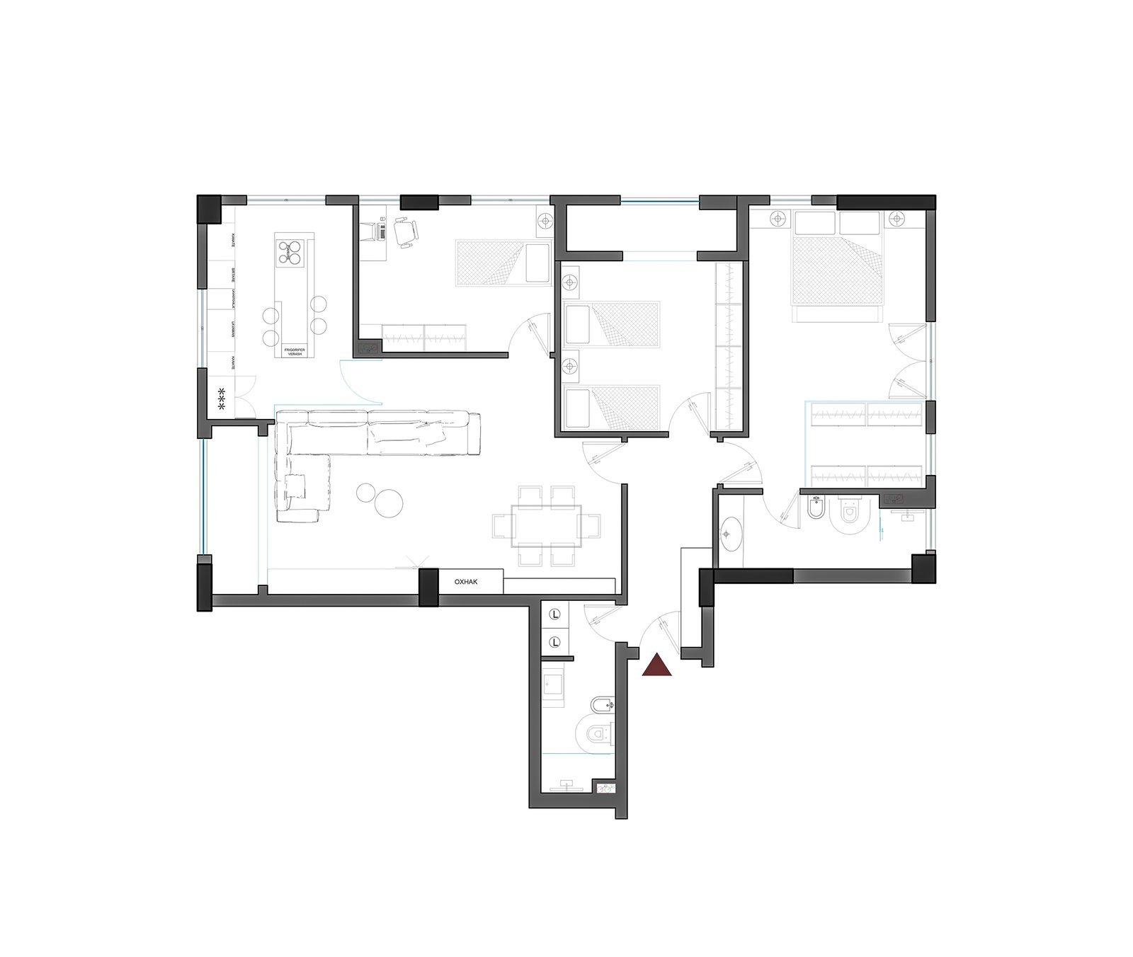 Apartment 3+1