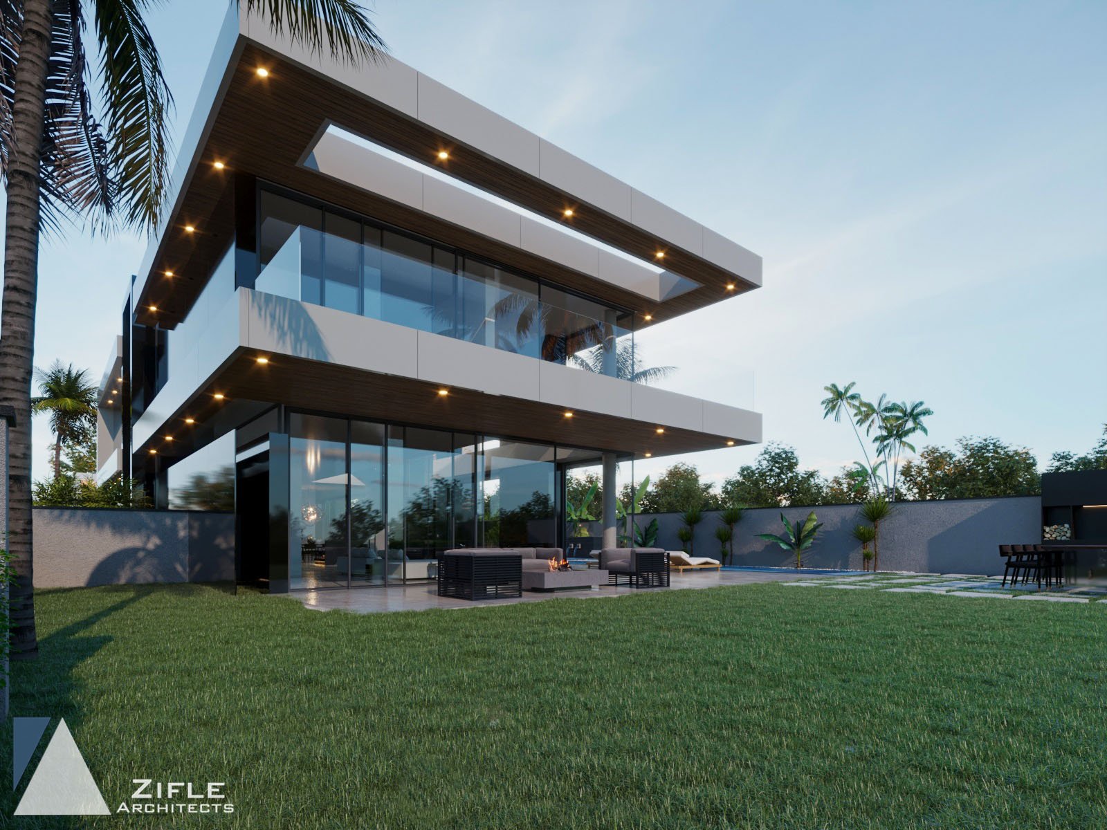 Transparent Living Villa